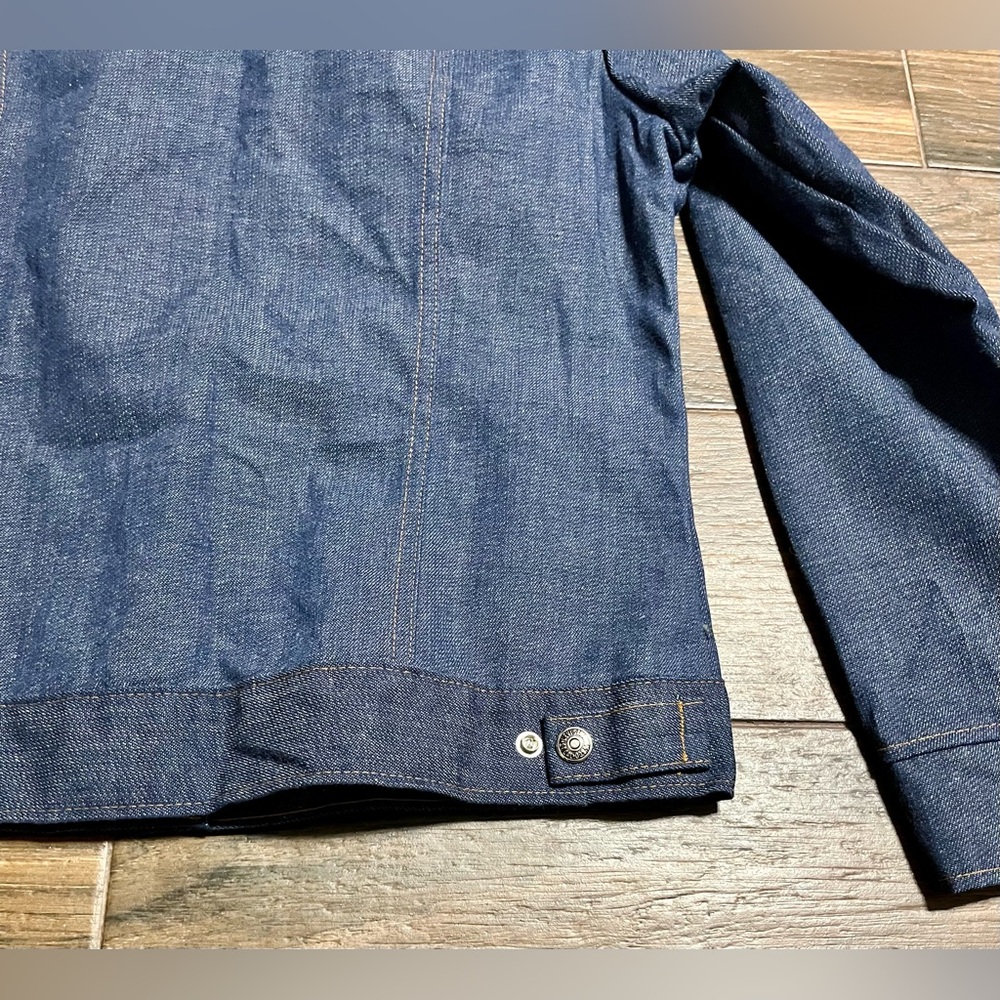 Vintage Levi’s Orange Tab Blue Denim Button Jean Jacket Women’s Size Medium - Picture 9 of 14